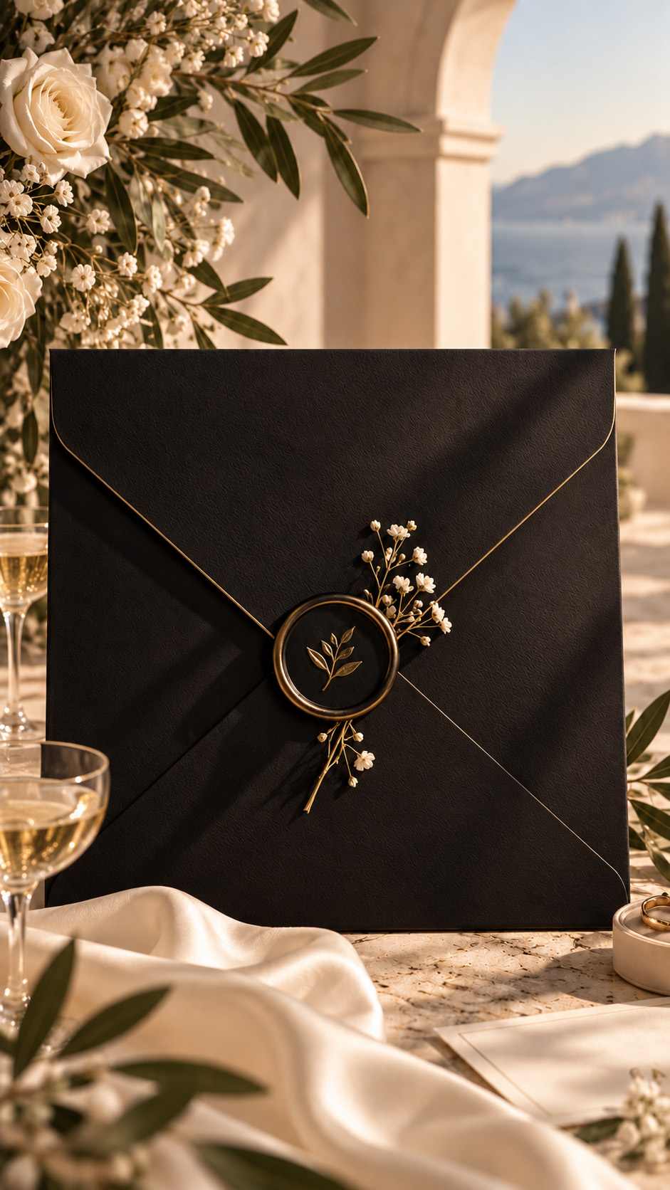 Ψηφιακό Προσκλητήριο Black Tie