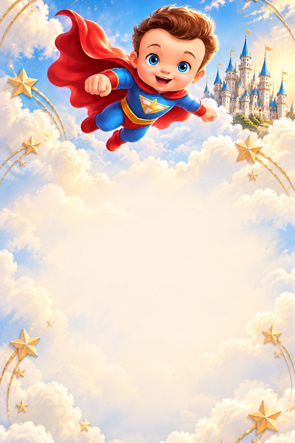 Ψηφιακό Προσκλητήριο Βάπτισης Superboy